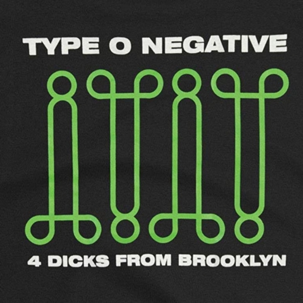 Type O Negative 4 Dicks from Brooklyn Gothic Shirt - Picture 3 of 3